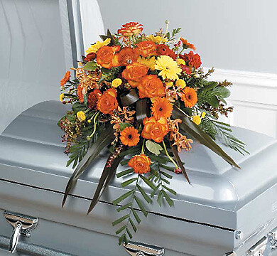 Casket Spray #3006 :: Roberts Floral and Gifts