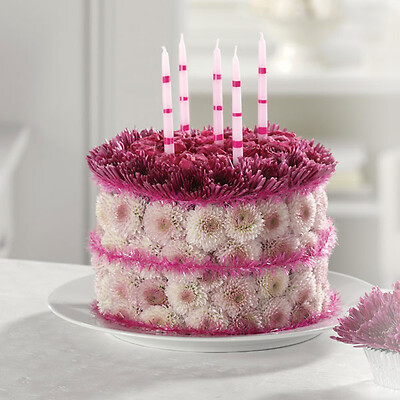 Blooming Birthday Cake