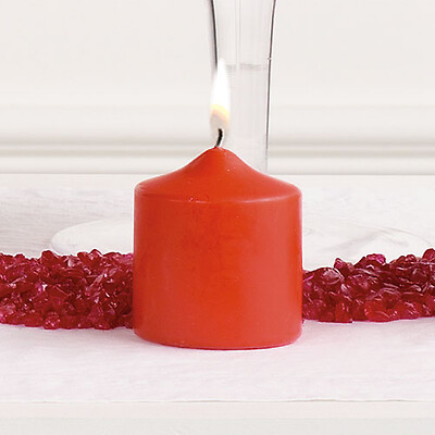 Candle and Rock Accents