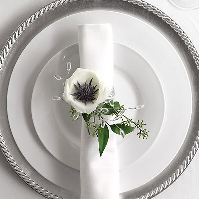 Floral Napkin Decoration